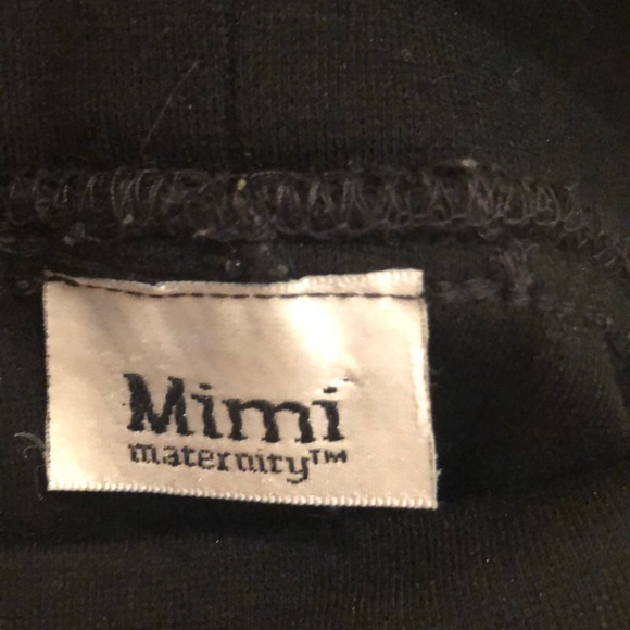 Mimi Maternity Black Skirt - Picture 3 of 5